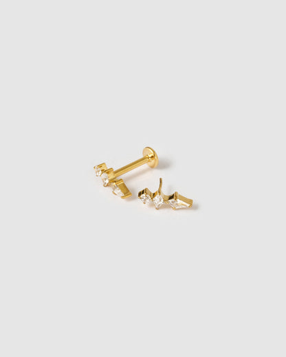 Ava Flat Back Earrings