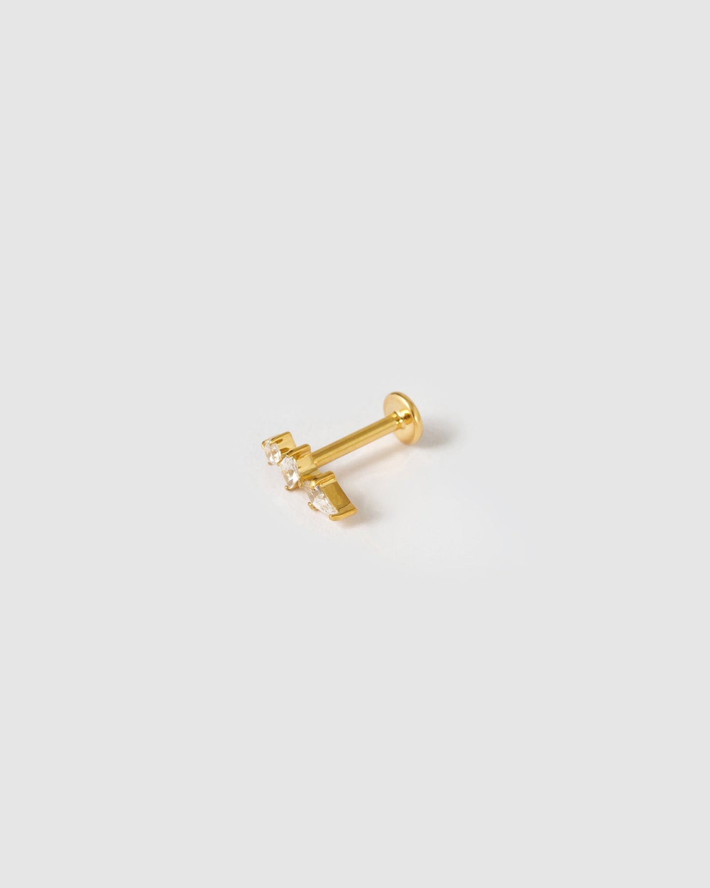 Ava Flat Back Single Earring