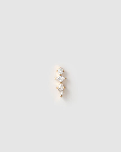 Ava Flat Back Single Earring