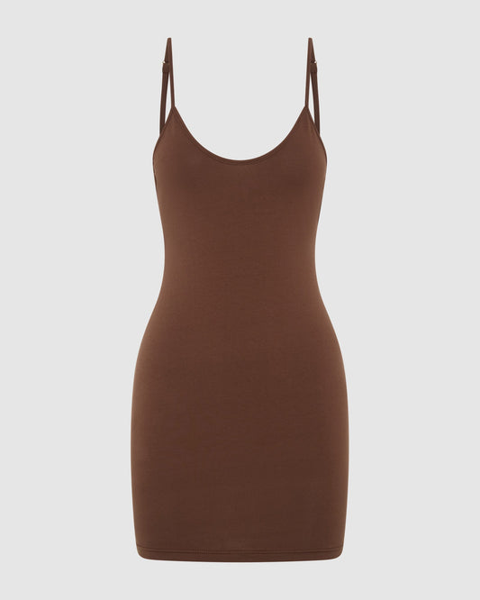 Babylon Dress Slip - Chocolate
