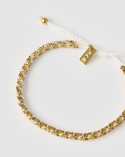 Beatrice Gold Bracelet - Vanilla