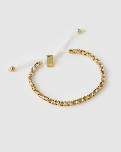 Beatrice Gold Bracelet - Vanilla