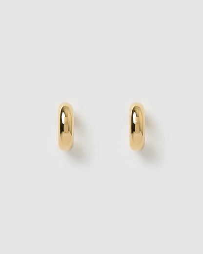 Bella Gold Hoop Earrings
