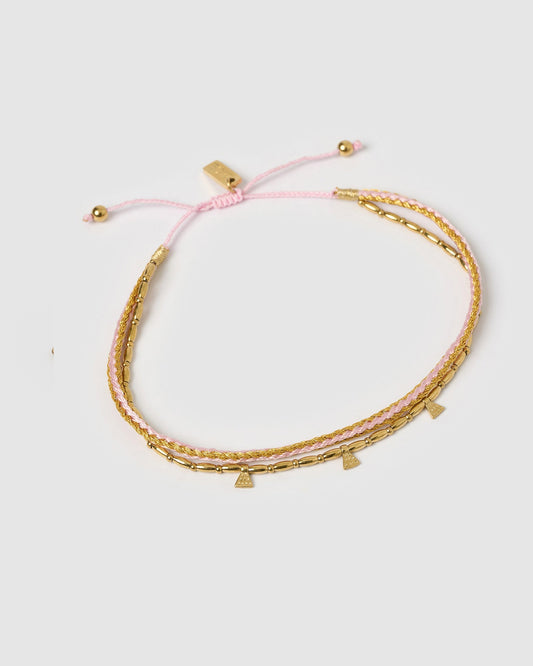 Bennie Gold Anklet - Ballerina