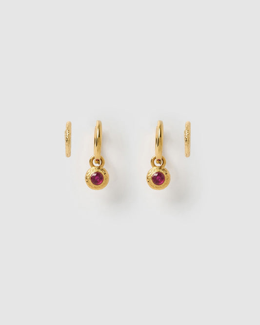 Birthstone Earring Stack