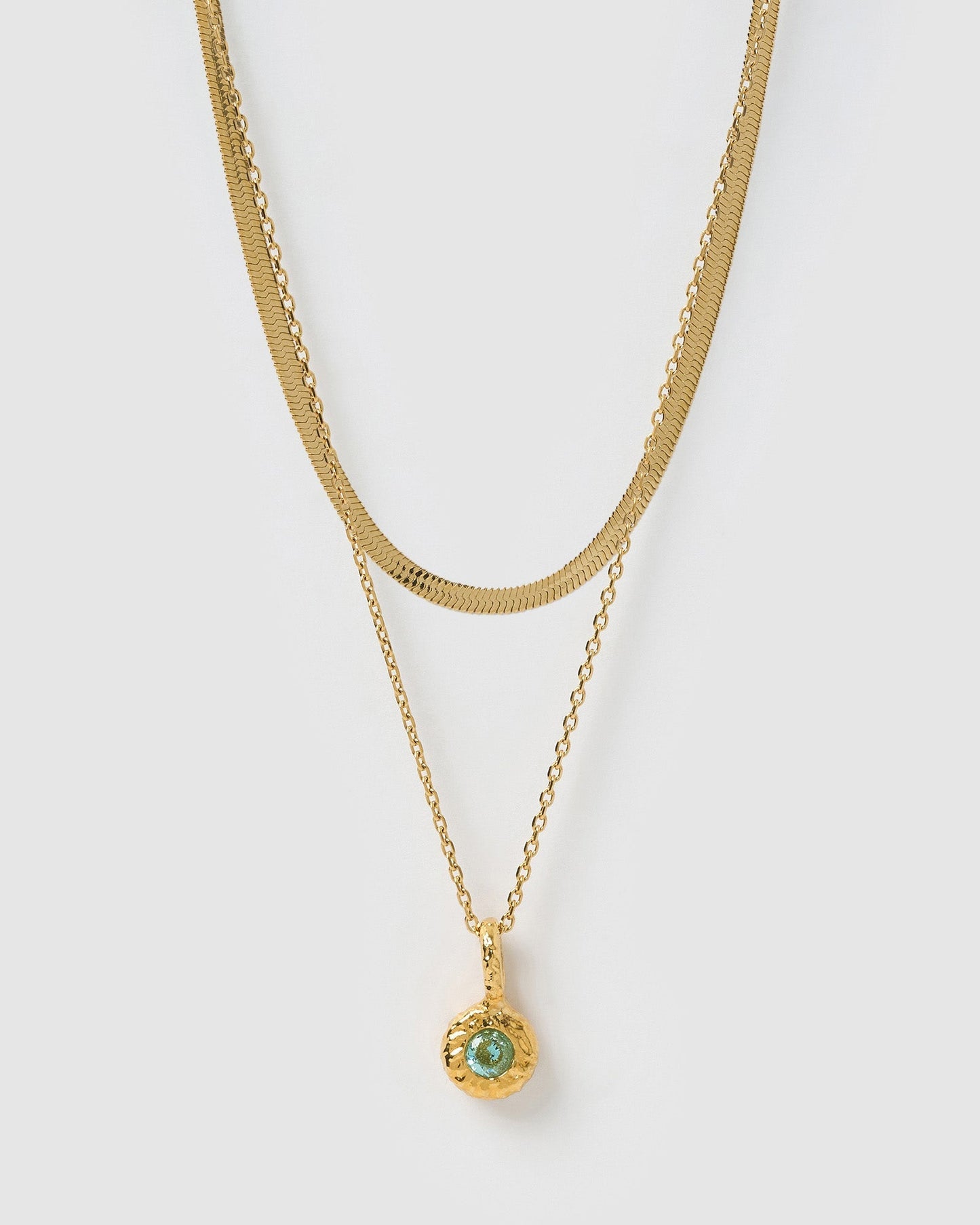 Birthstone Necklace Stack