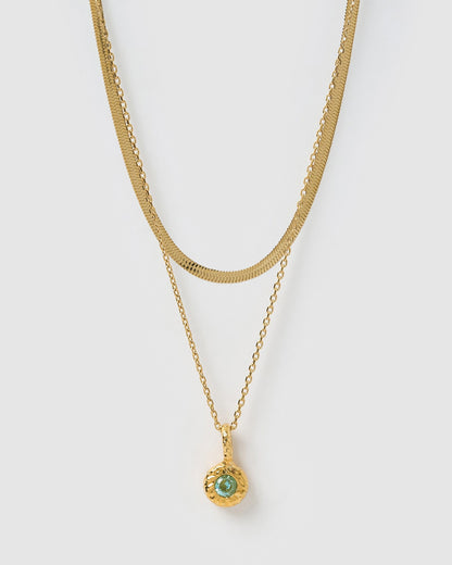 Birthstone Necklace Stack