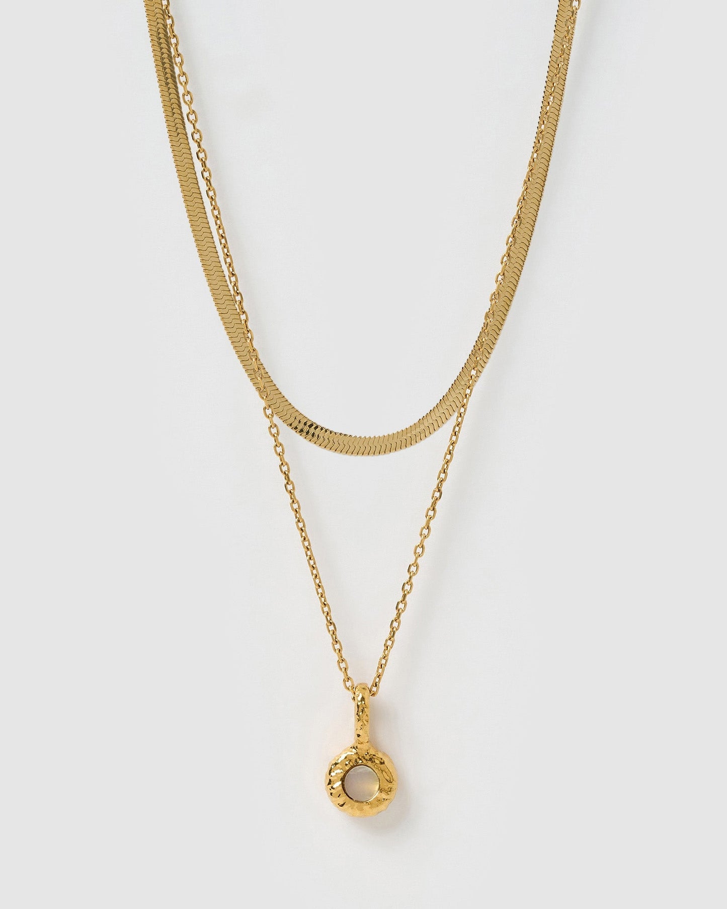 Birthstone Necklace Stack