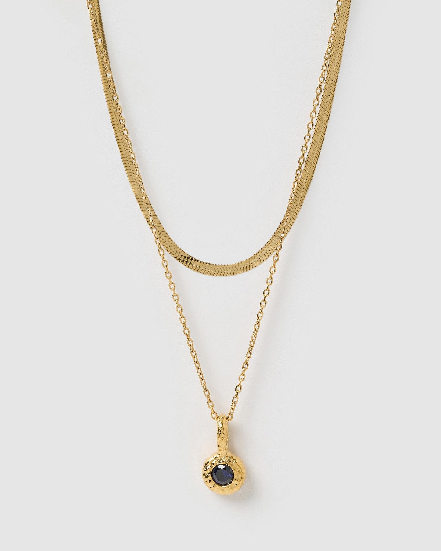 Birthstone Necklace Stack