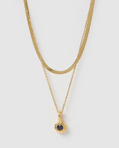 Birthstone Necklace Stack
