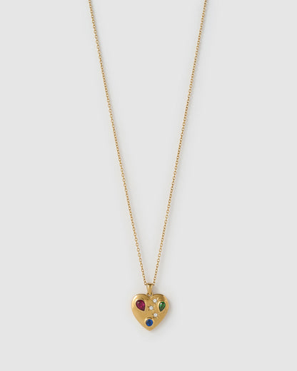 Bisou Heart Necklace