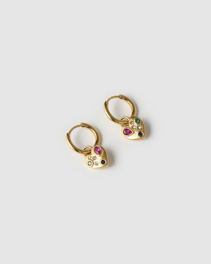 Bisou Heart Earrings