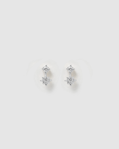 Bonnie Silver Stud Earrings