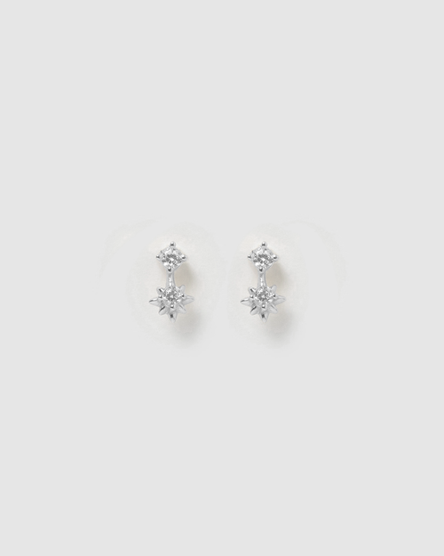 Bonnie Silver Stud Earrings