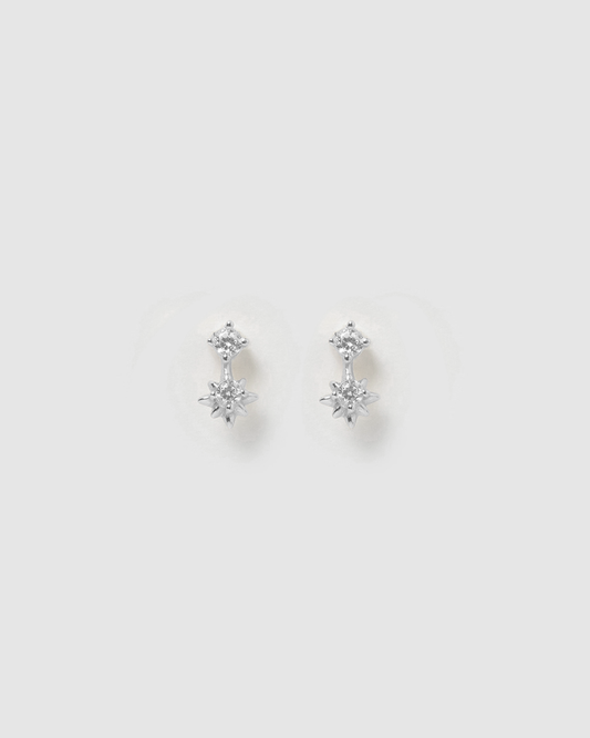 Bonnie Silver Stud Earrings