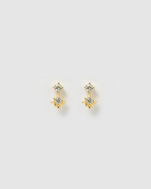 Bonnie Gold Stud Earrings