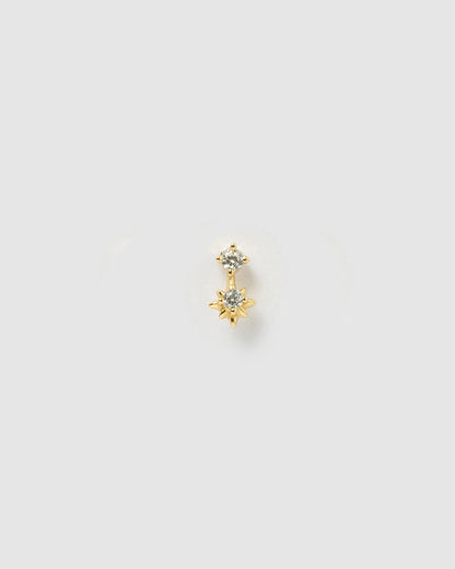 Bonnie Gold Single Stud Earrings