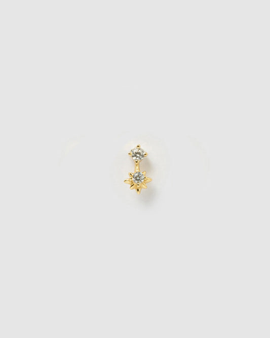 Bonnie Gold Single Stud Earrings