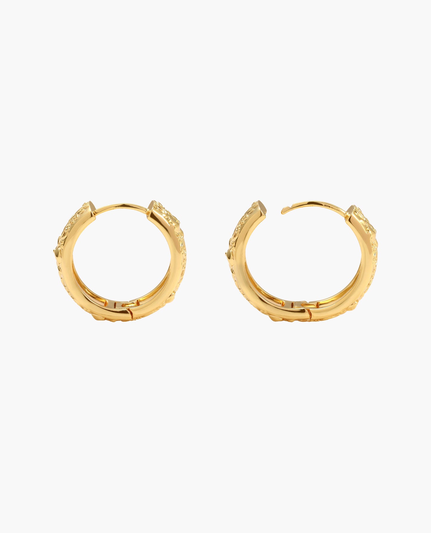 Serenade of Orchid Hoops