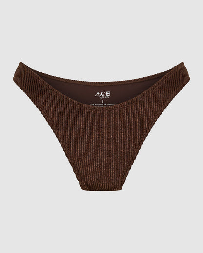 Capri Bikini Bottoms - Chocolate