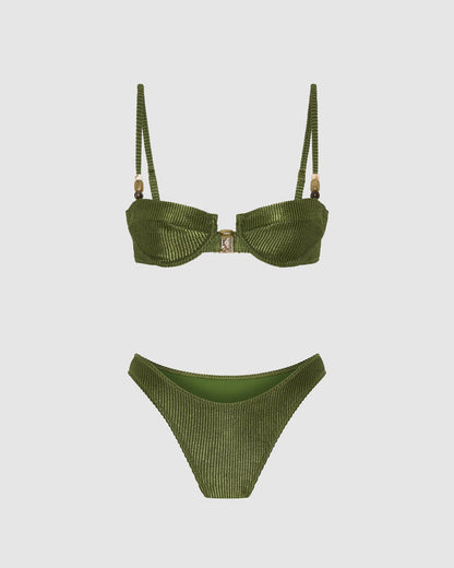 Capri Bikini Set - Matcha
