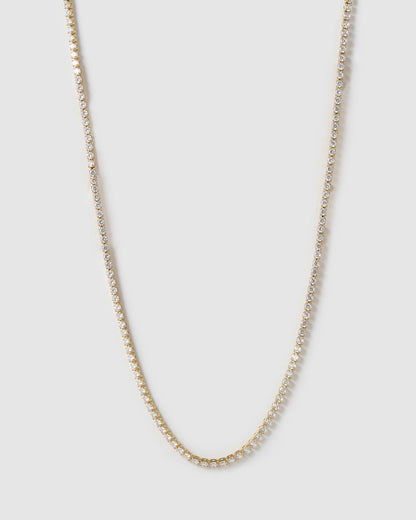 Charlize Tennis Necklace