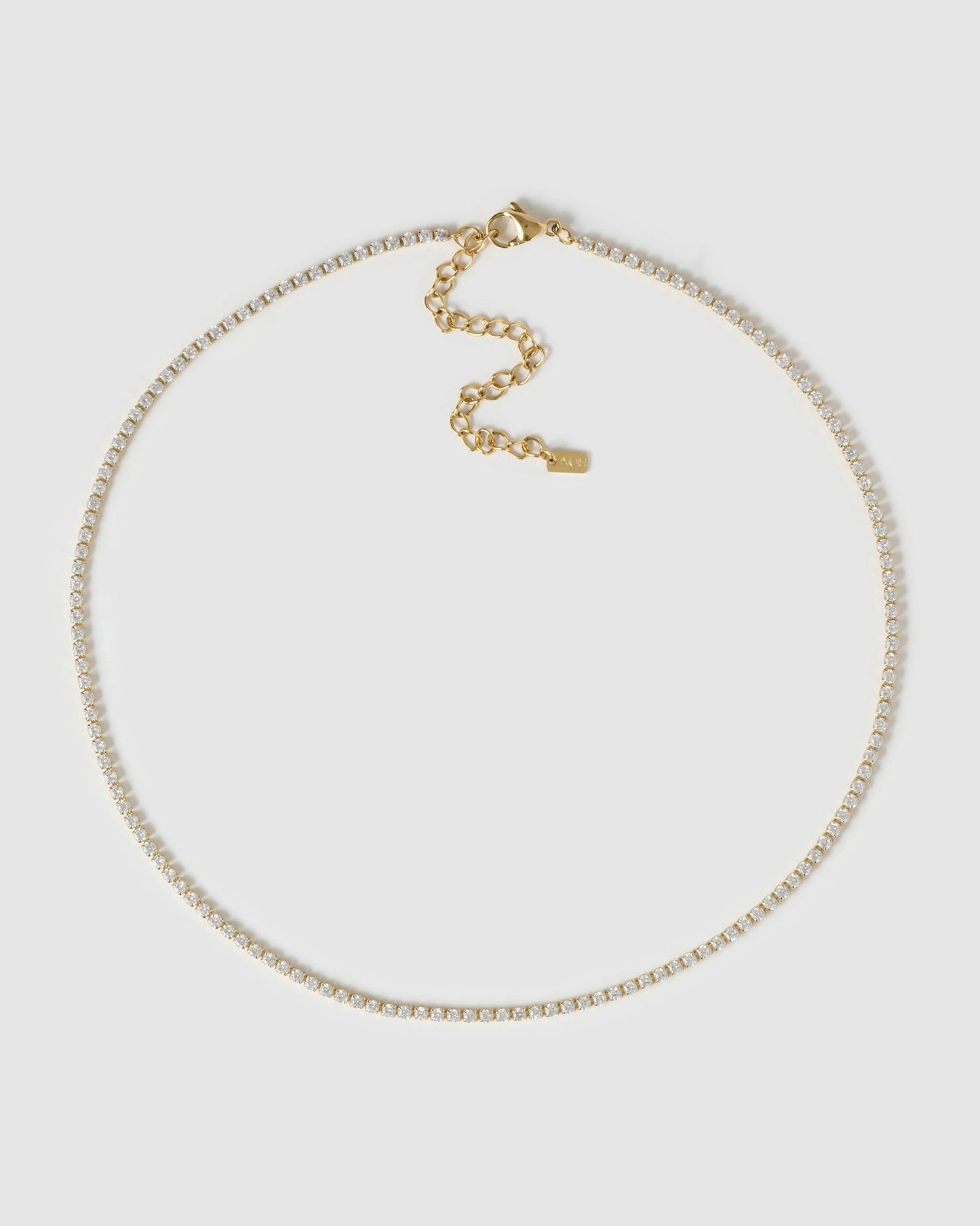 Charlize Tennis Necklace