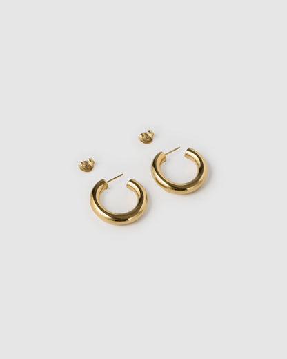 Chlo Gold Hoop Earrings