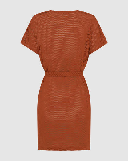 Como Dress - Apricot