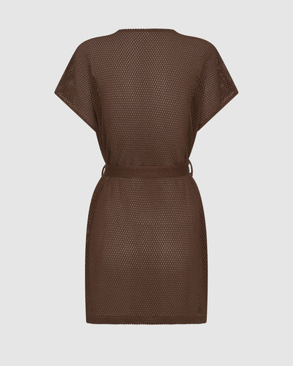 Como Dress - Chocolate