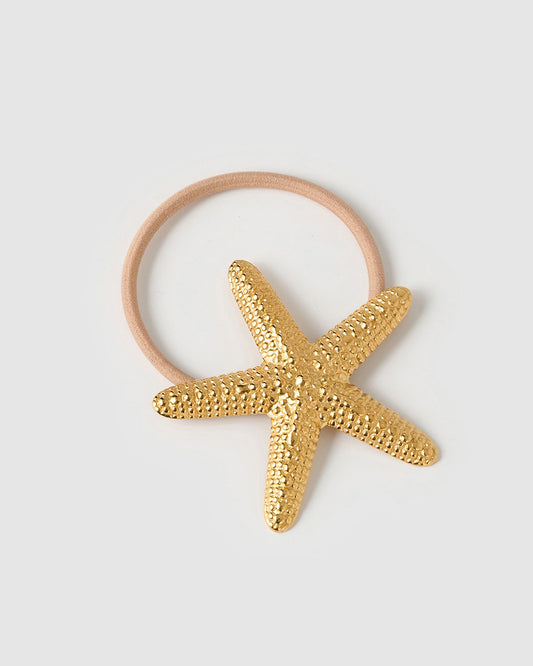 Coral Hair Tie - Natural