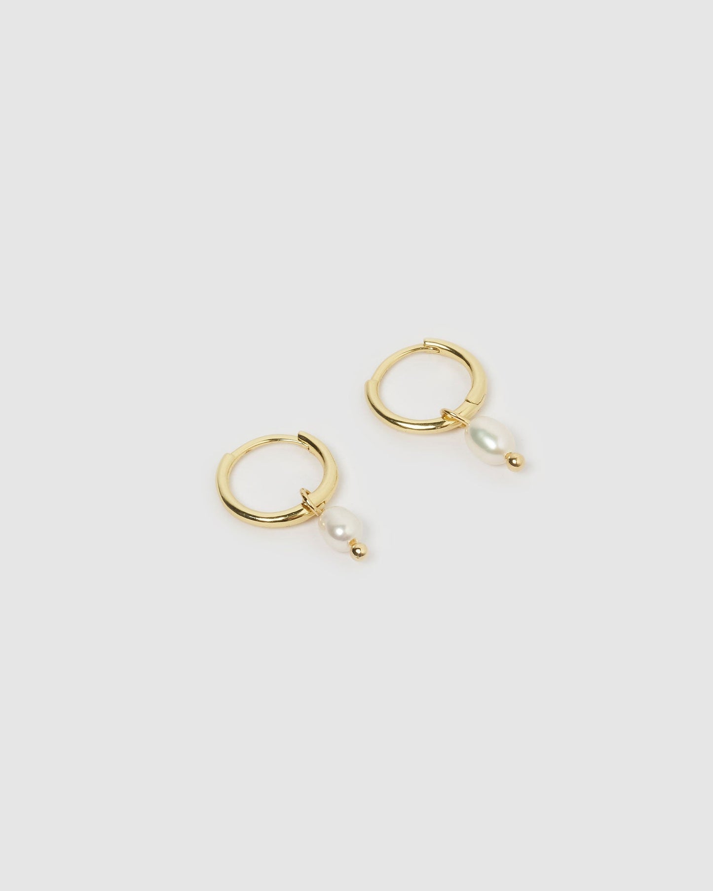 Cordelia Pearl Earrings - Gold