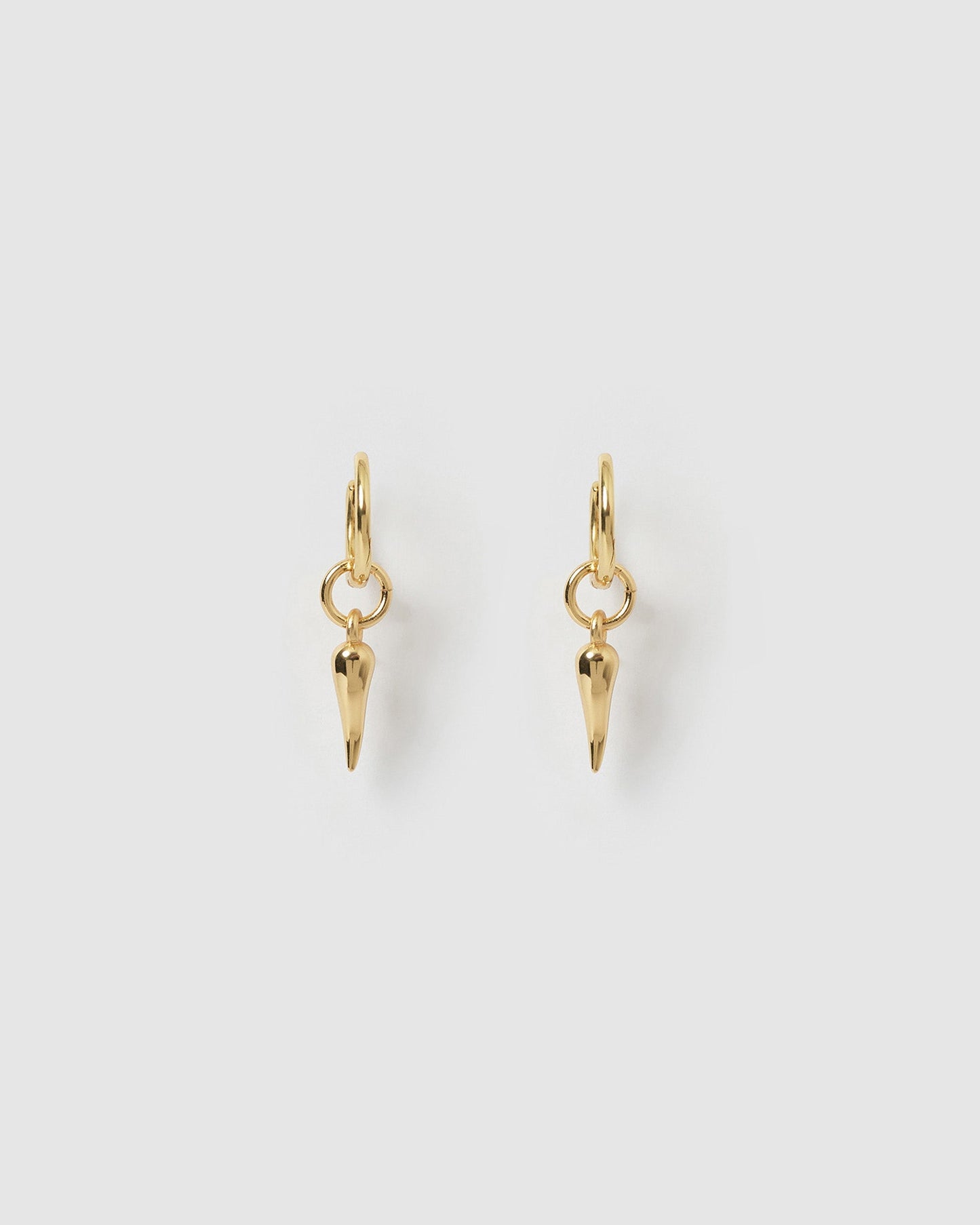 Cornicello Gold Charm Earrings - Small
