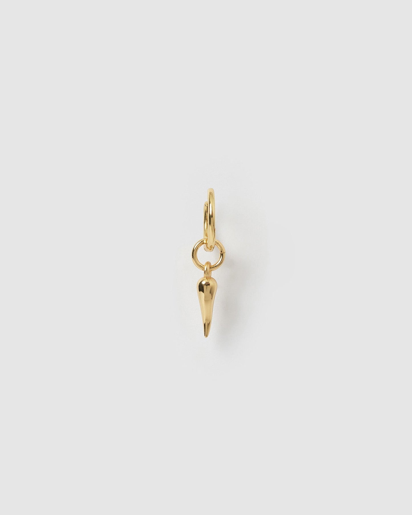 Cornicello Gold Single Charm Earring - Small