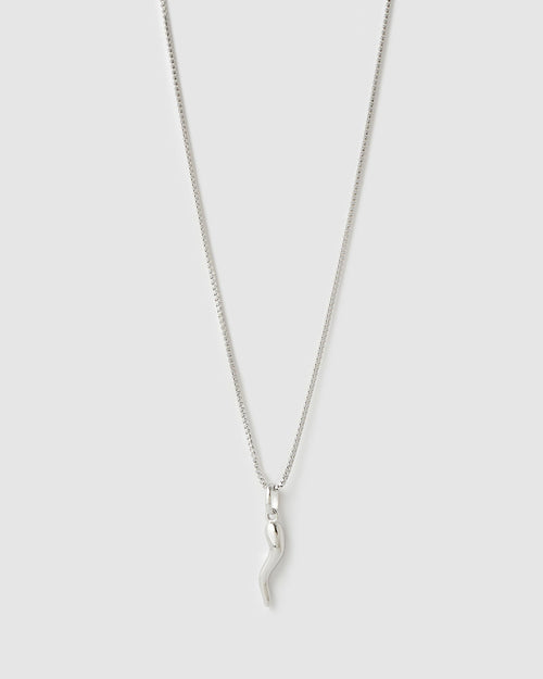 Cornicello Silver Charm Necklace