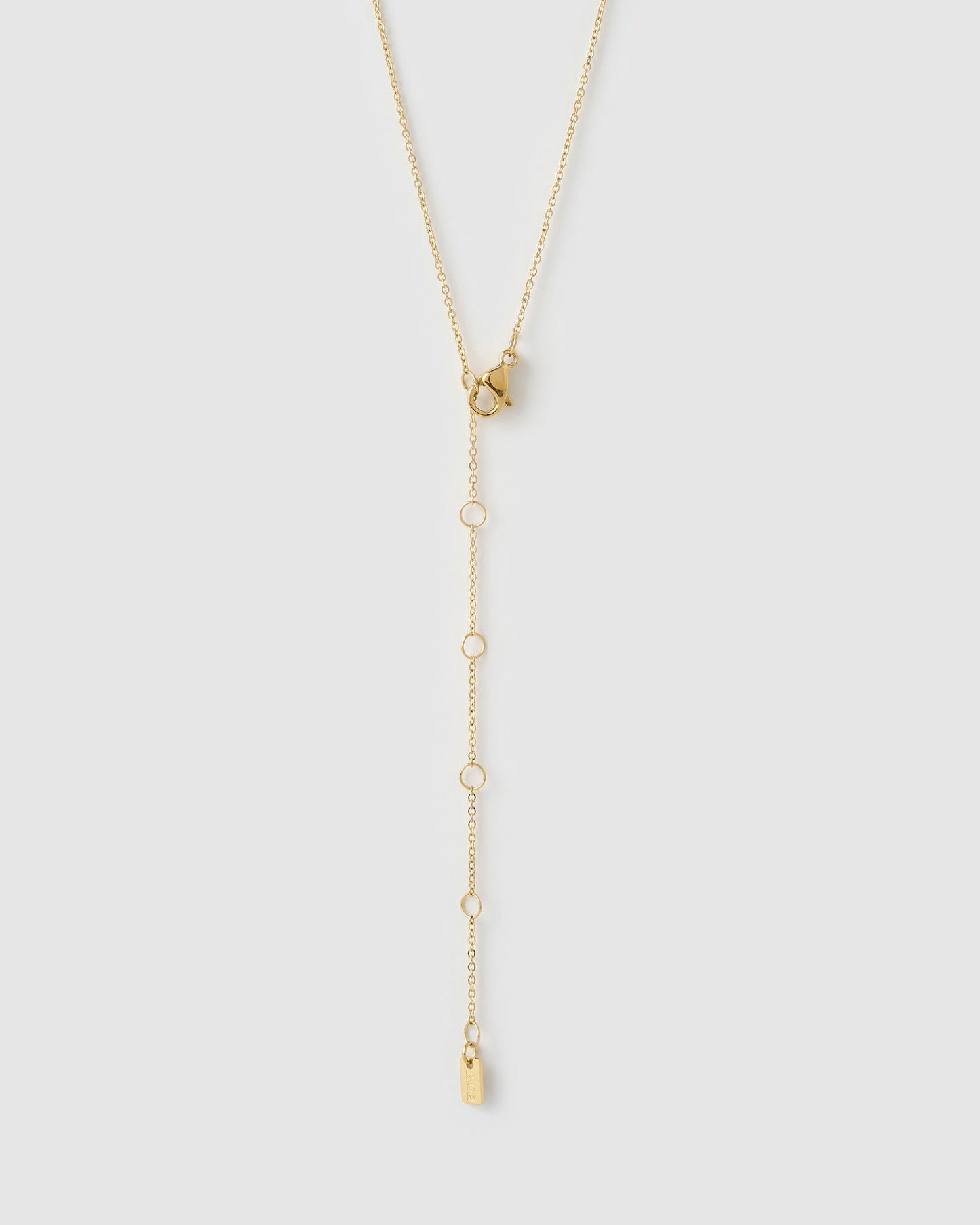 Cross Charm Gold Necklace