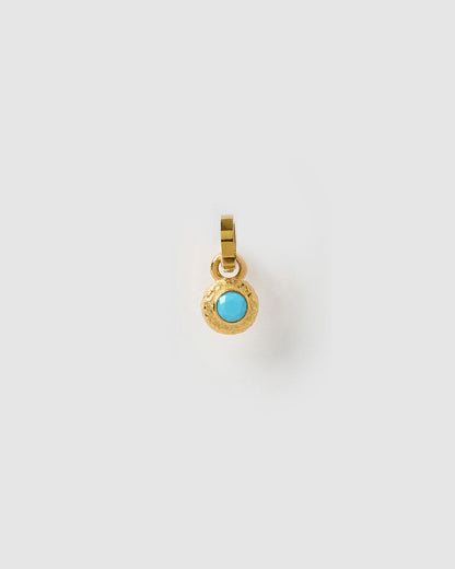 Crushed Birthstone Charm