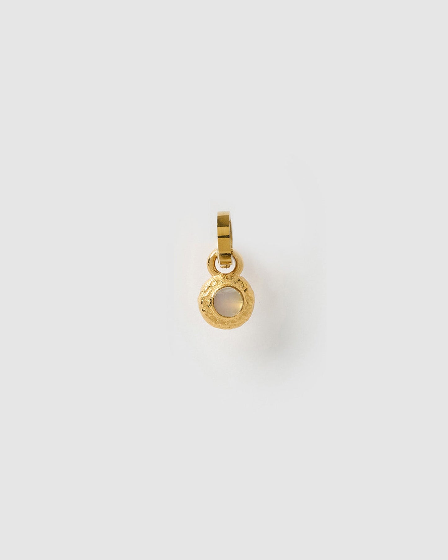 Crushed Birthstone Charm