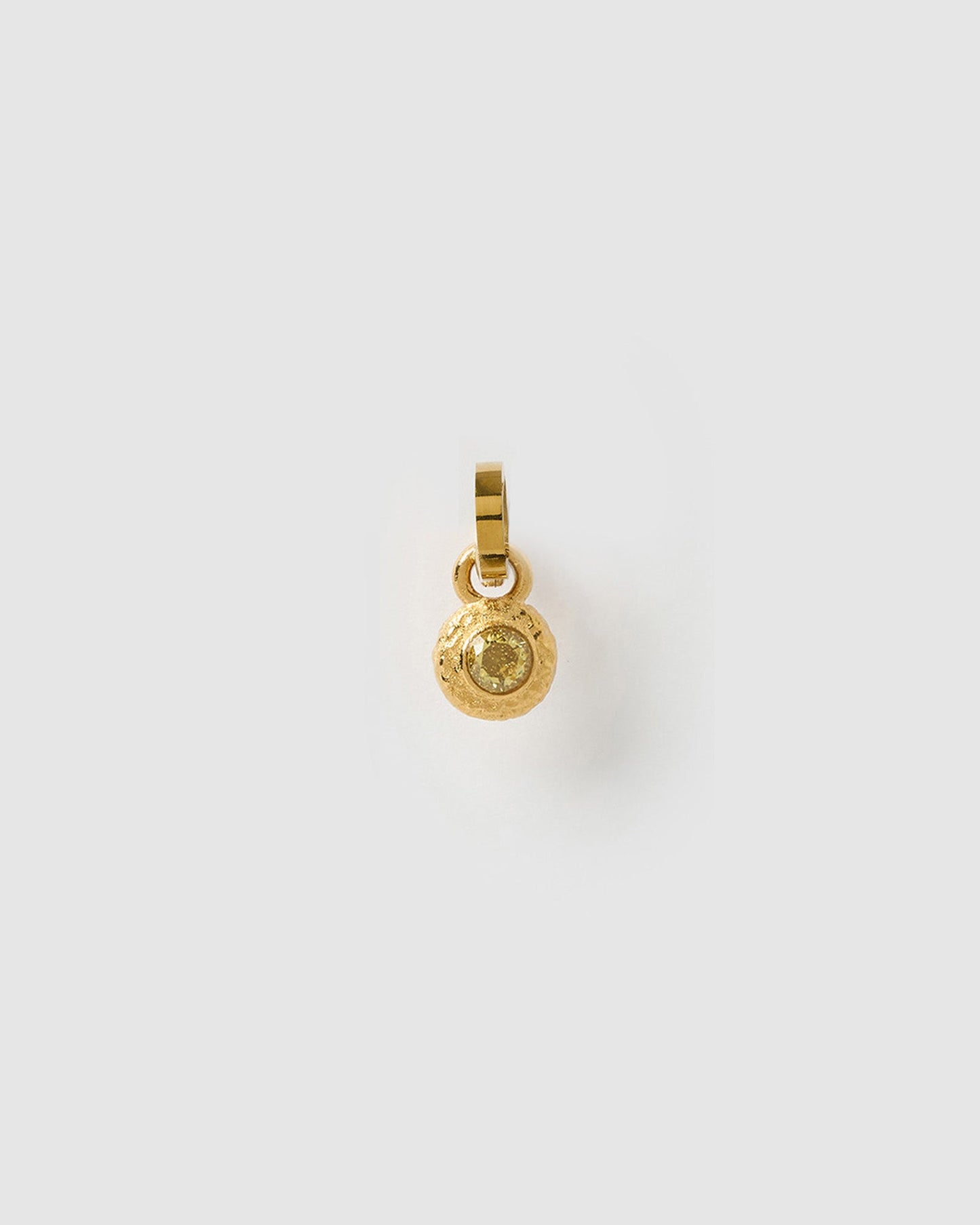 Crushed Birthstone Charm