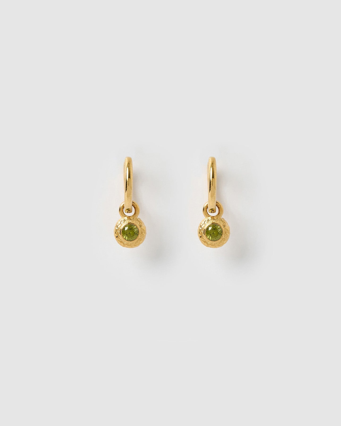 Crushed Birthstone Earrings