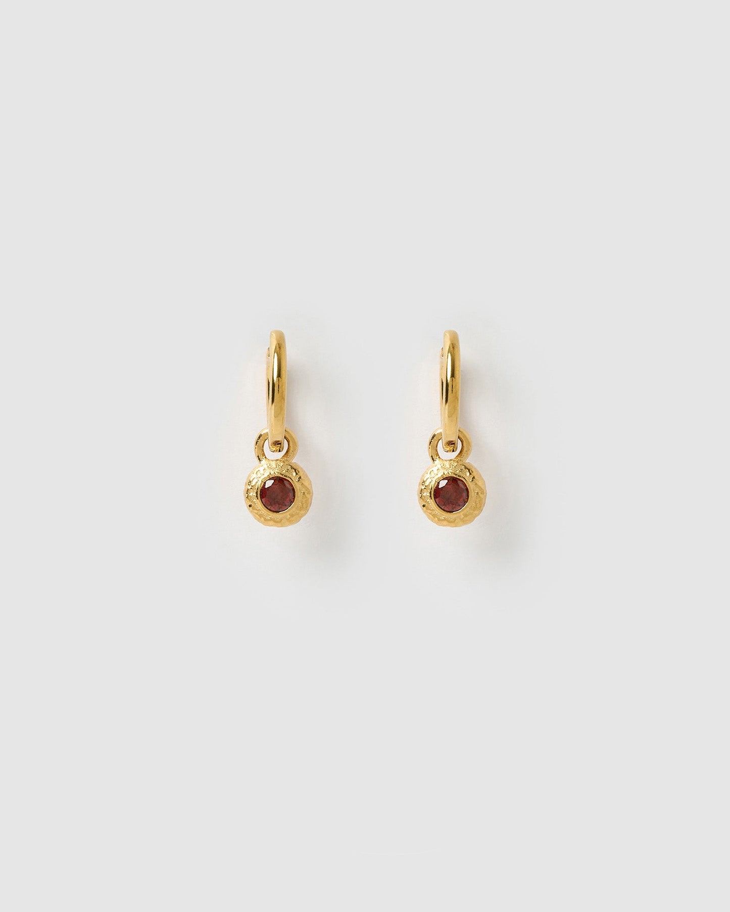 Crushed Birthstone Earrings