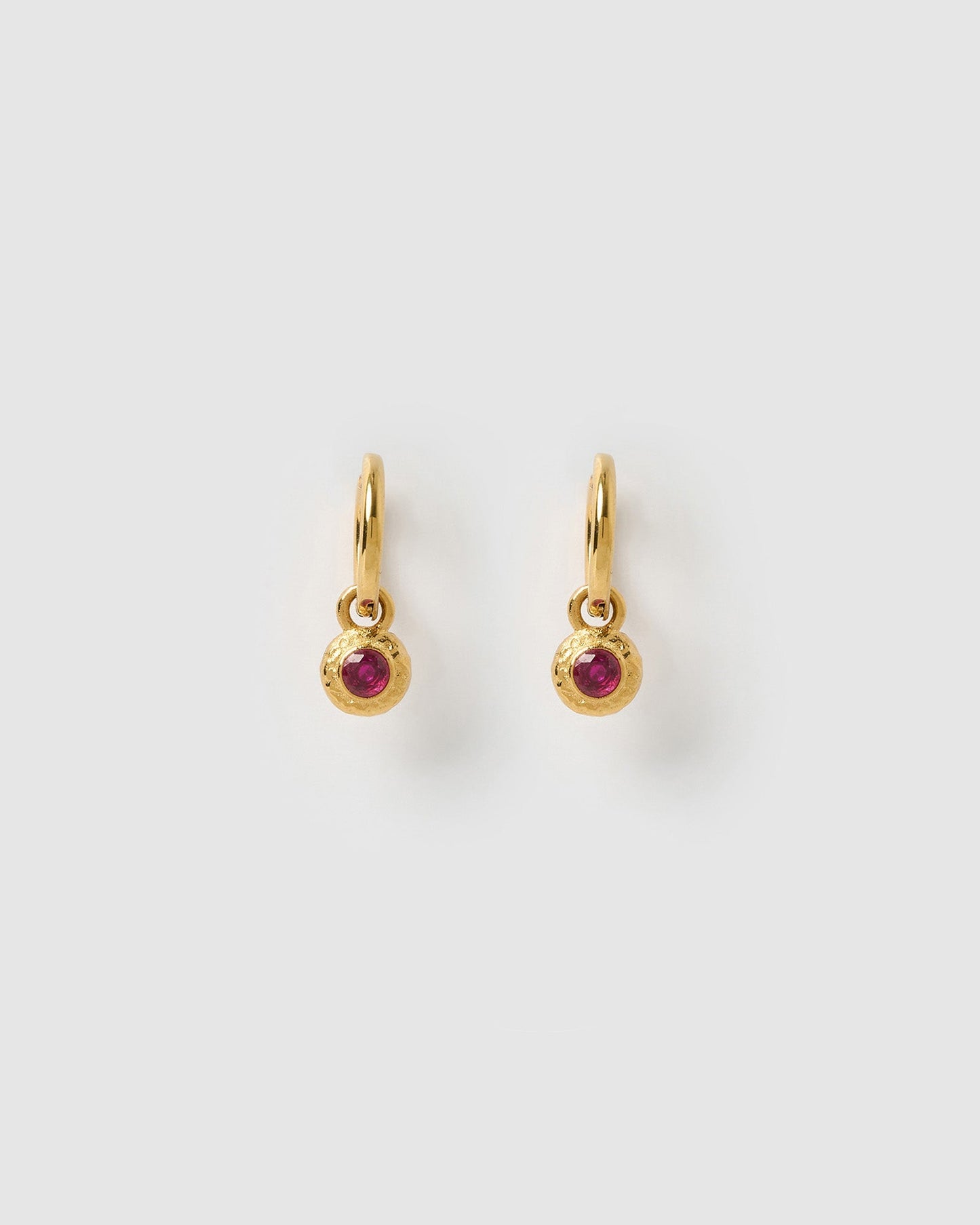 Crushed Birthstone Earrings