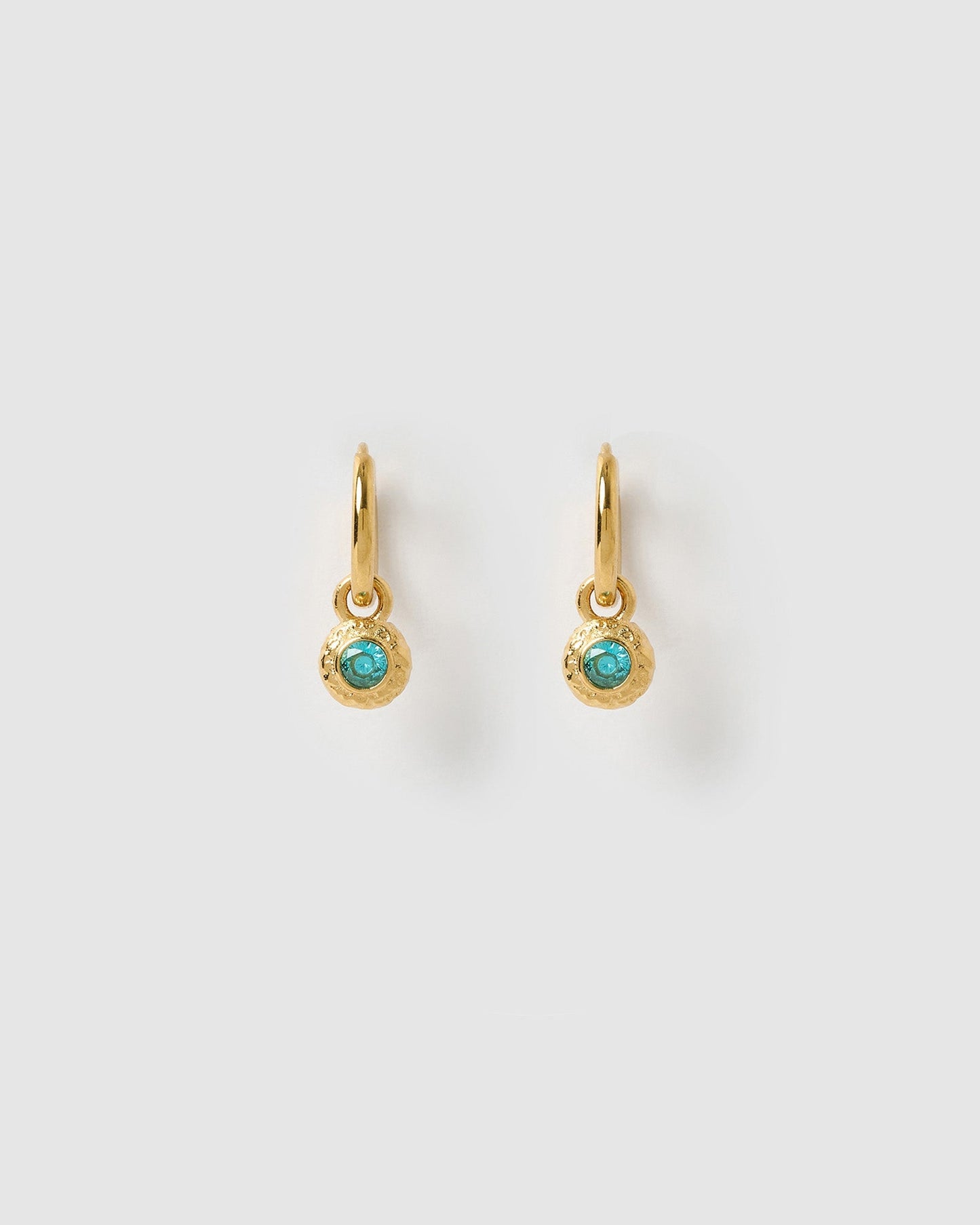 Crushed Birthstone Earrings