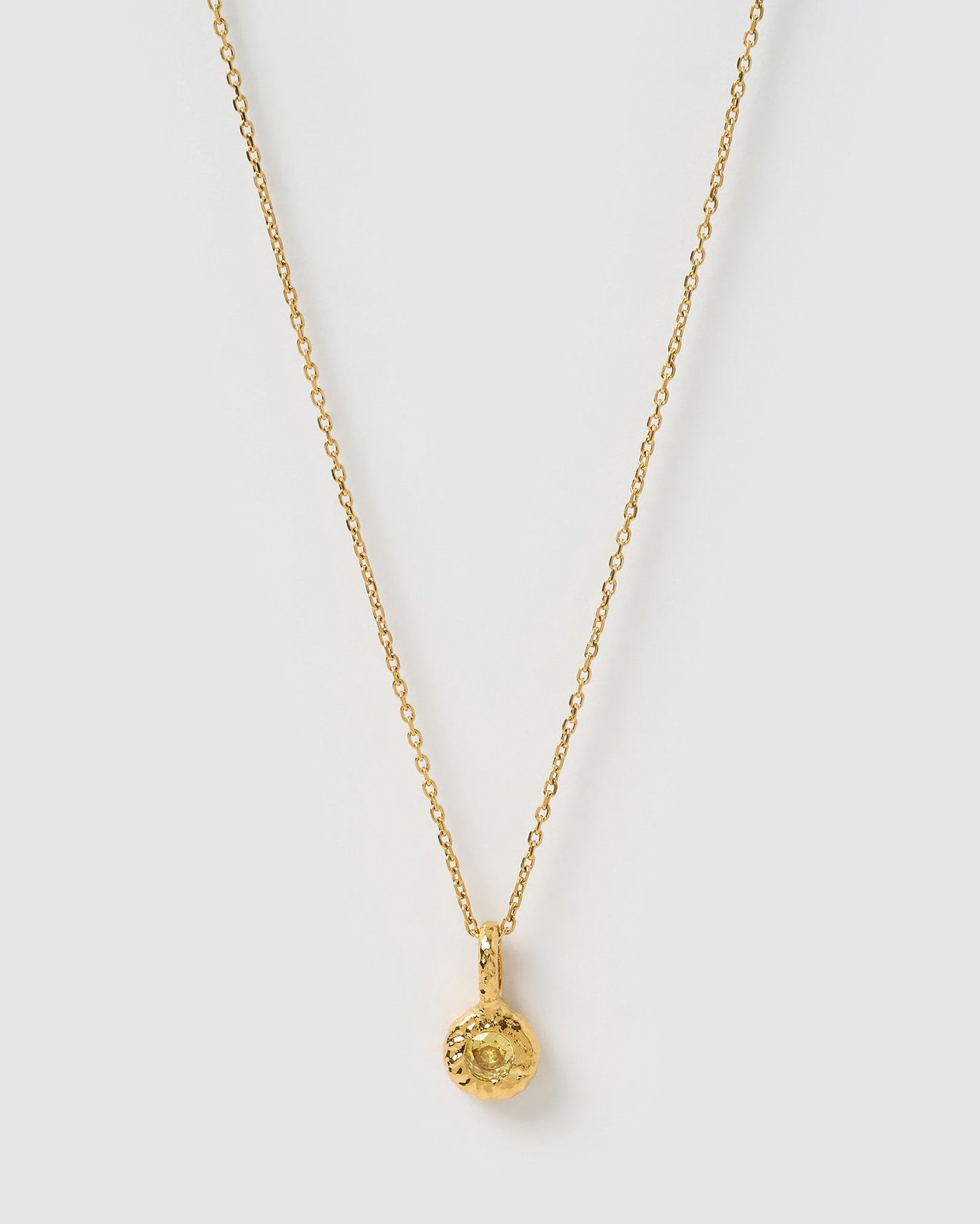 Crushed Birthstone Necklace