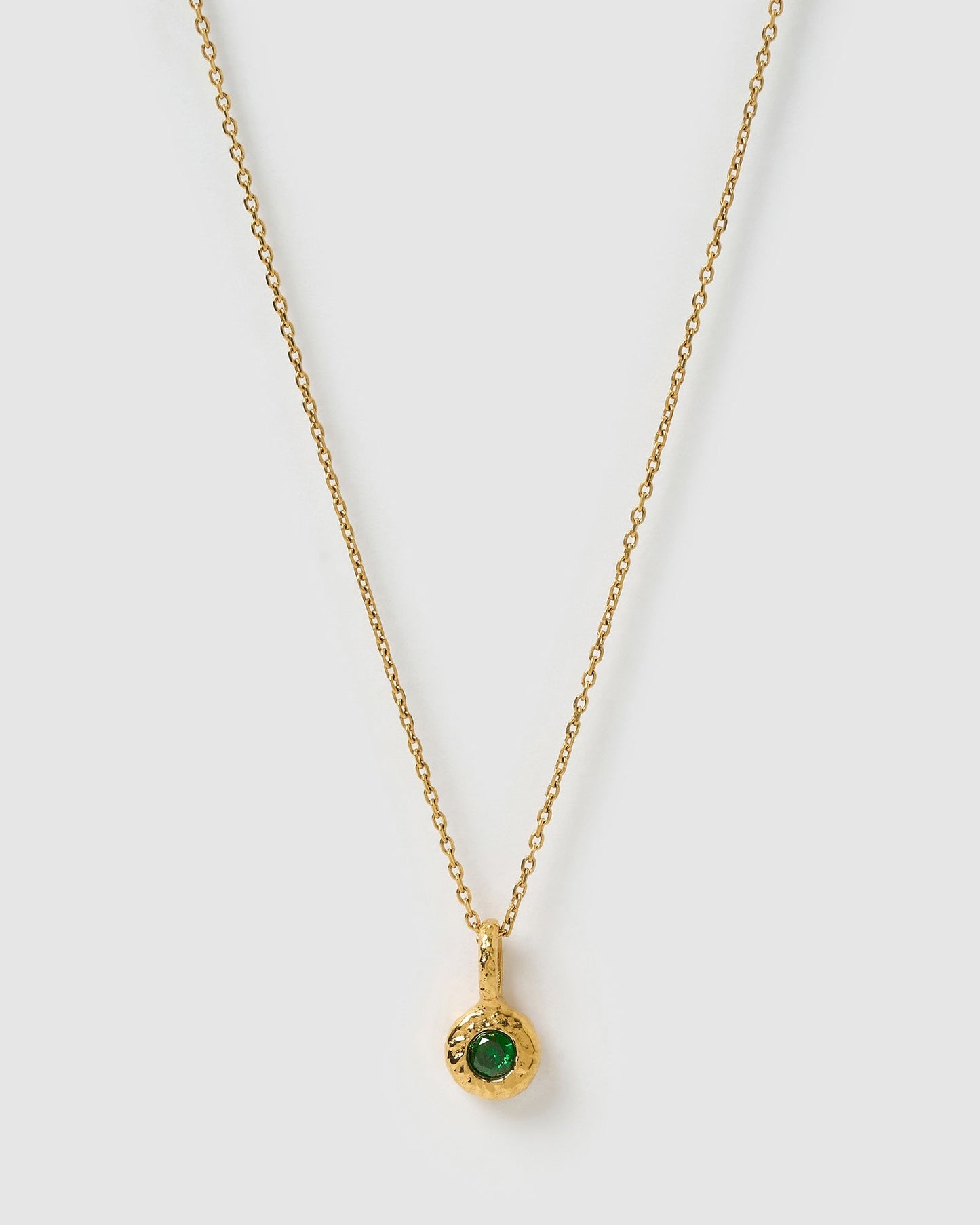 Crushed Birthstone Necklace