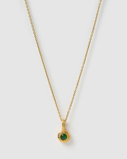 Crushed Birthstone Necklace
