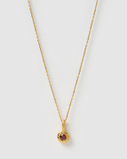 Crushed Birthstone Necklace