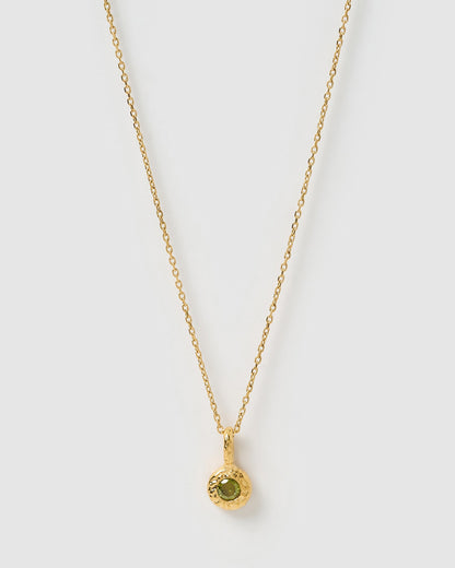 Crushed Birthstone Necklace