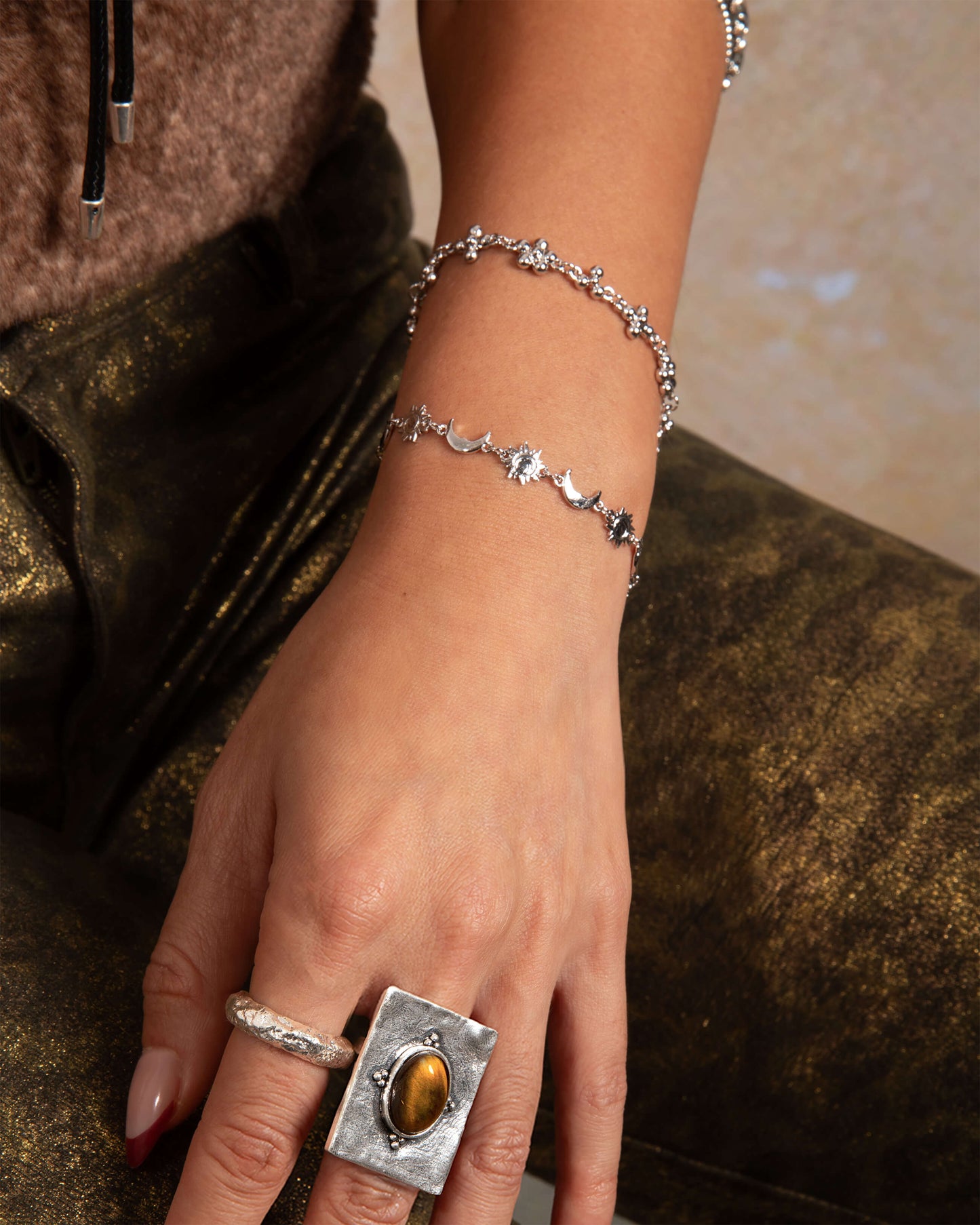 Hoshi Bracelet in Silver