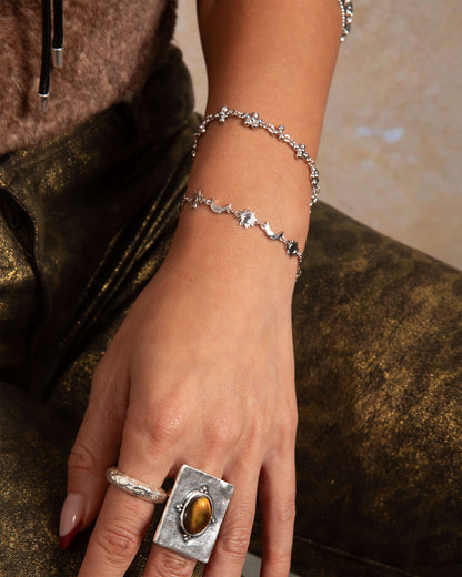 Hoshi Bracelet in Silver